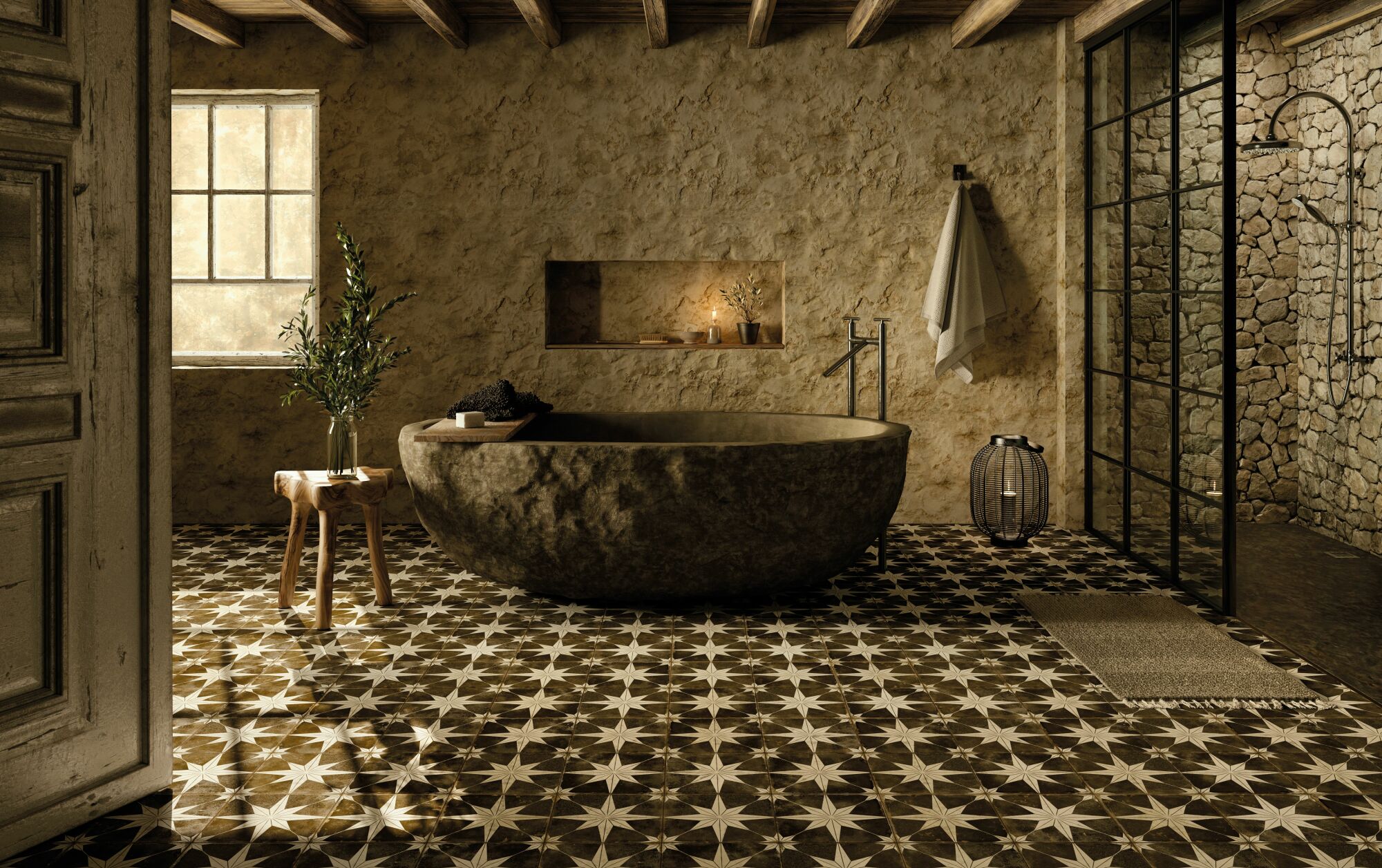 Винтажная плитка Peronda, разработанная в сотрудничестве с Франсиско Сегарра