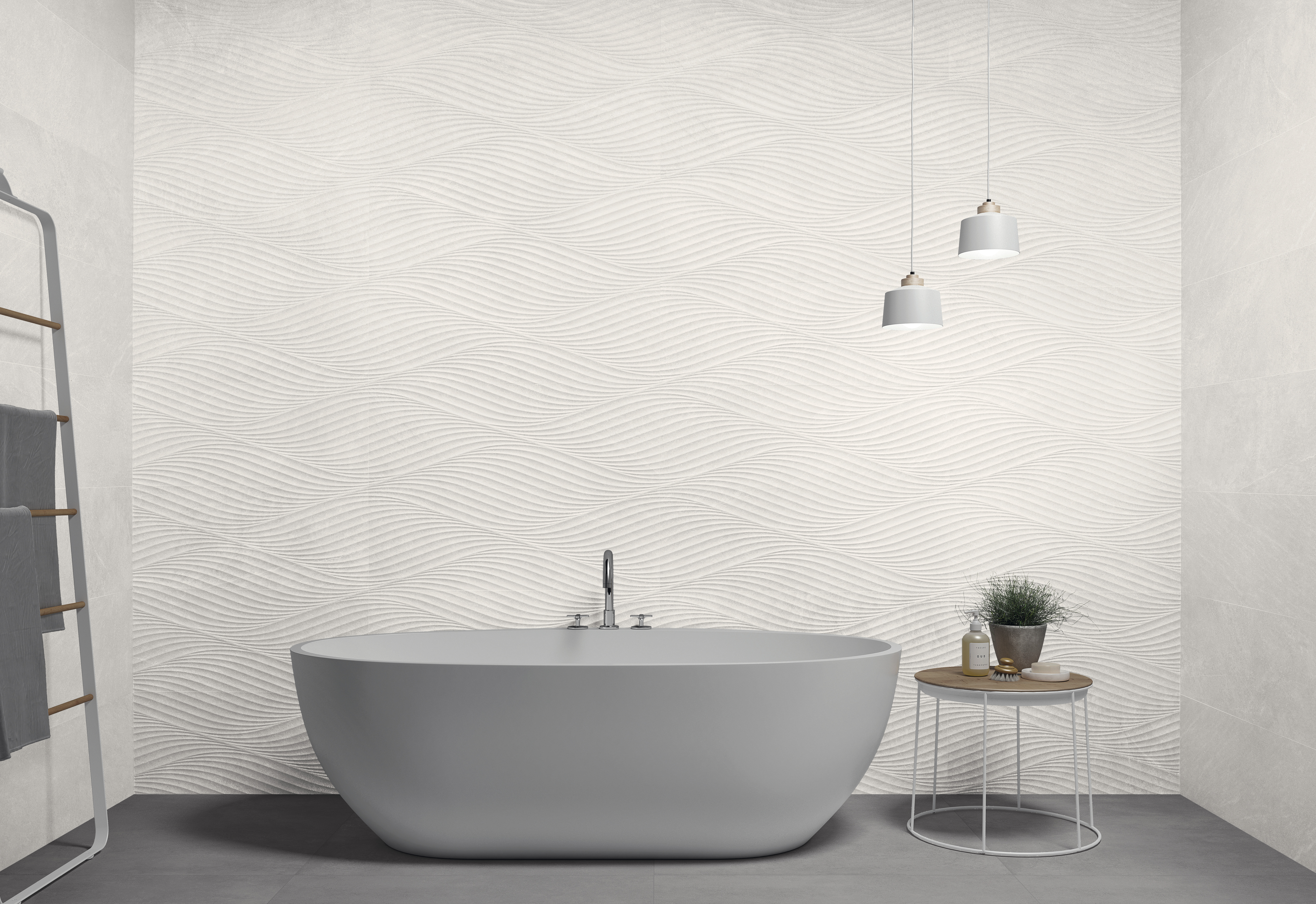NATURE WALL - NATURE-WHITE-32x90-R_NATURE-WHITE-DECOR-32X90-R_URBAN-SILVER-90X90-A_AMB